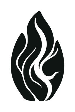Flame, ink